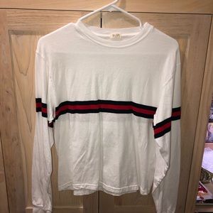 Brandy Melville white Long Sleeve (Never worn)